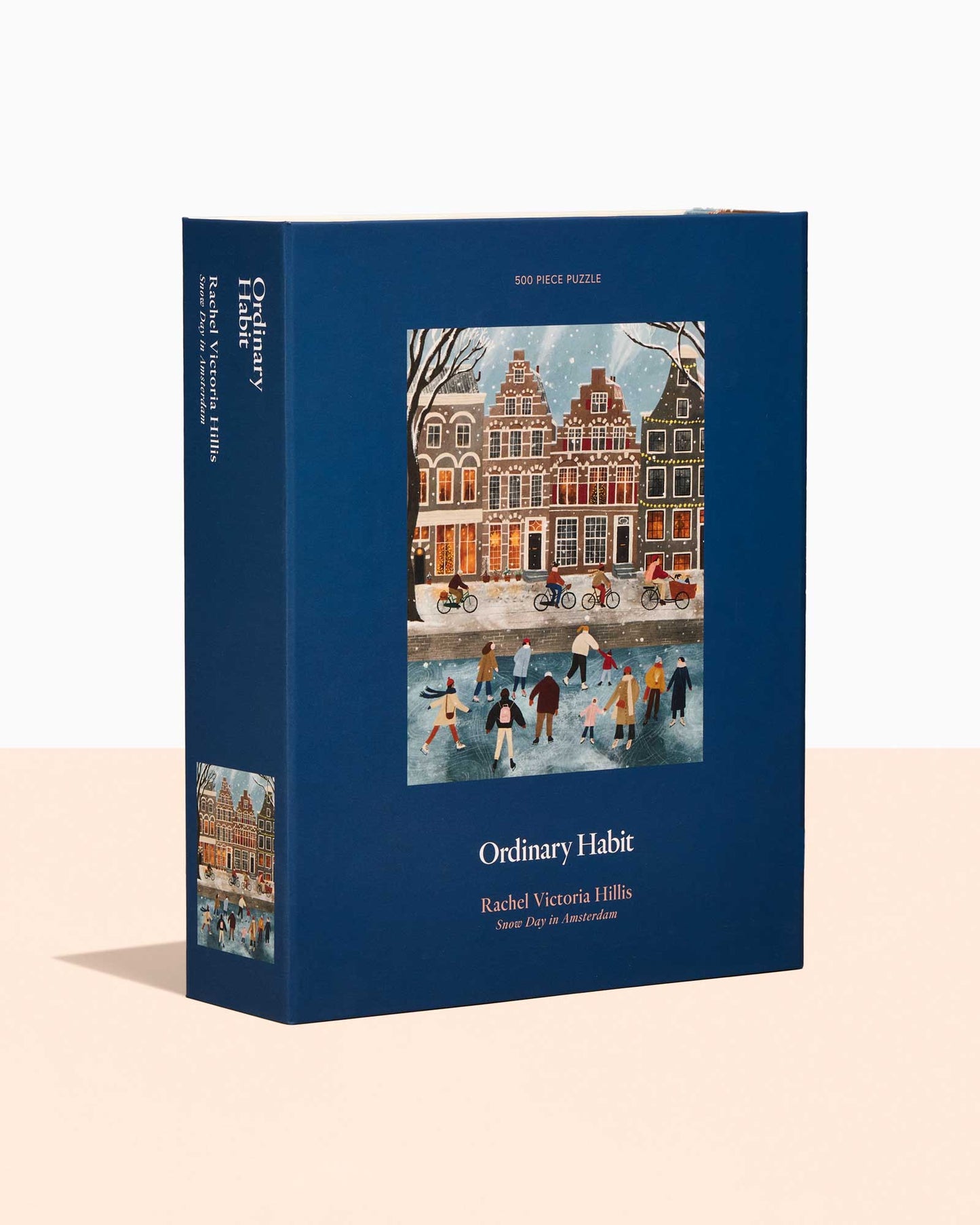 Puzzle (500 Pieces) ~ Snow Day in Amsterdam