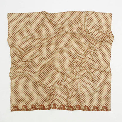 Vintage Silk Square ~ Motif