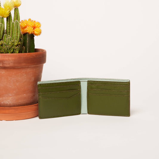 Bifold Wallet ~ Green Cactus
