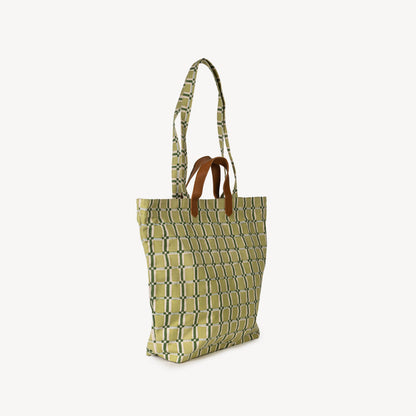 Carryall Tote - Moss Check