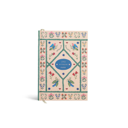 Hardcover Lined Notebook ~ Quilted Daydream