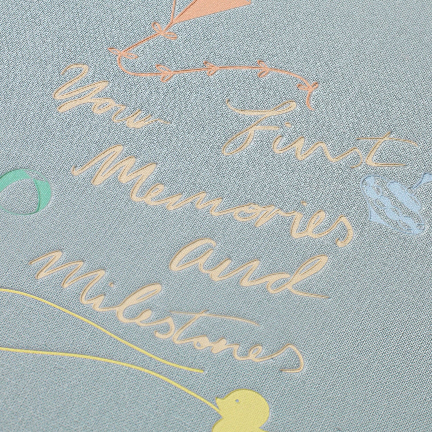 Baby Binder-Folio - Your First Memories & Milestones