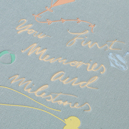 Baby Binder-Folio - Your First Memories & Milestones