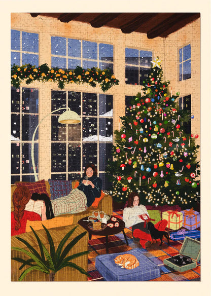 Puzzle (1000 Pieces) ~ Christmas in the City