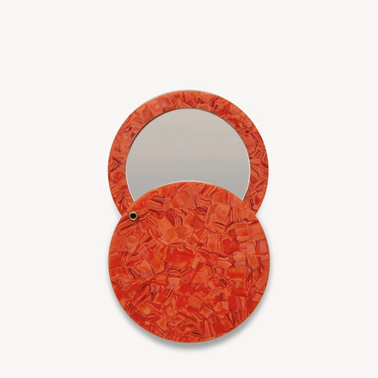 Compact Circle Mirror ~ Poppy