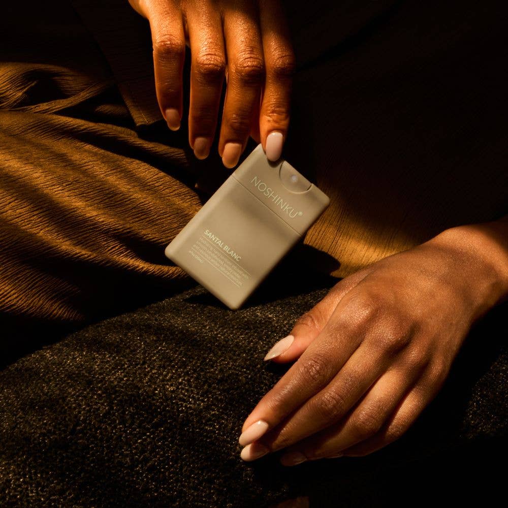 Refillable Pocket Sanitizer ~ Santal Blanc