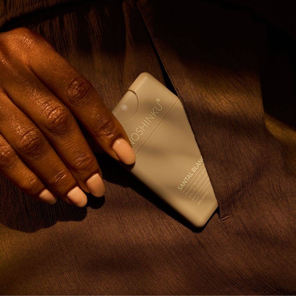 Refillable Pocket Sanitizer ~ Santal Blanc