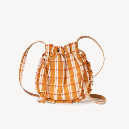 Momo Crossbody Bag ~ Ember Plaid