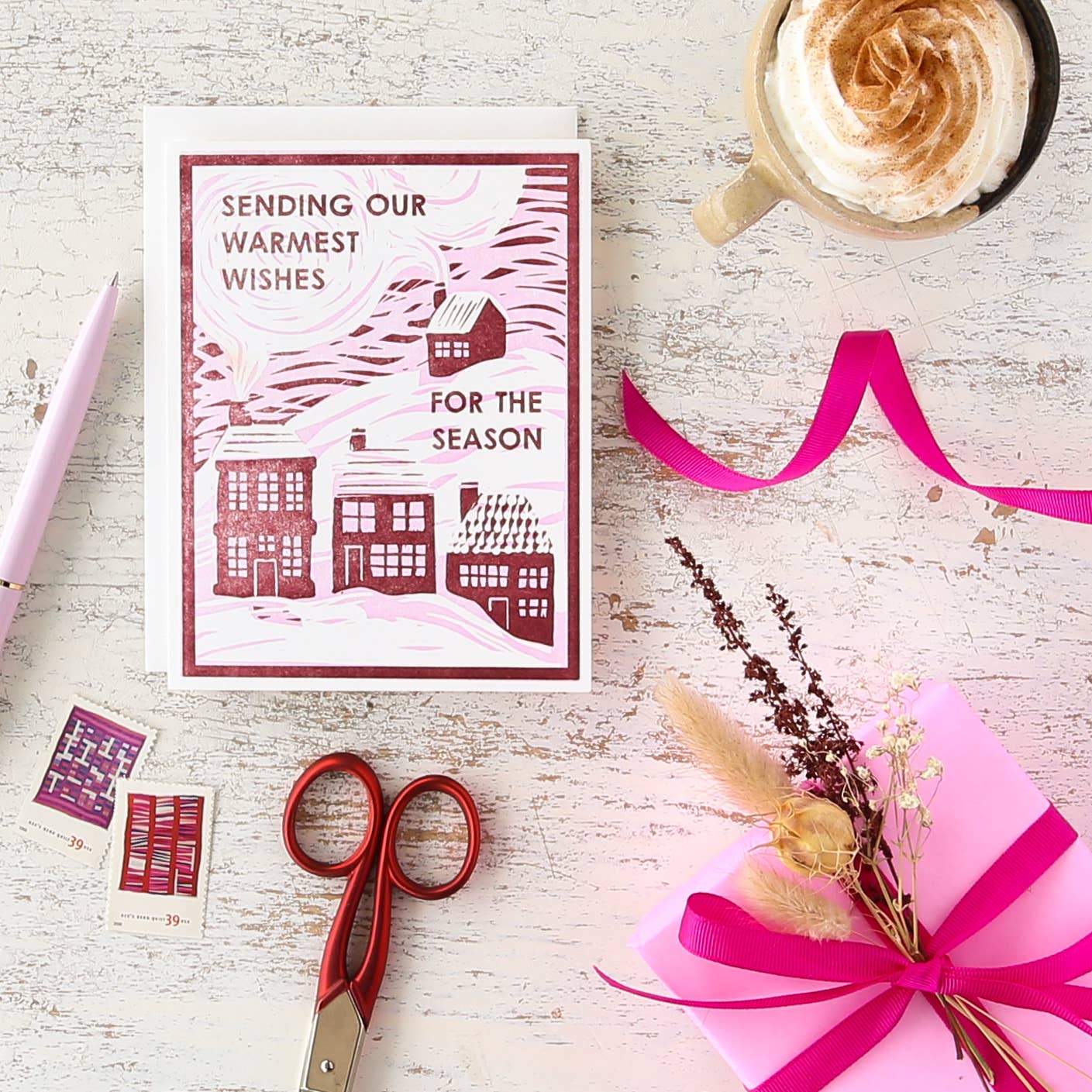 Holiday Greeting Card ~ Warmest Wishes