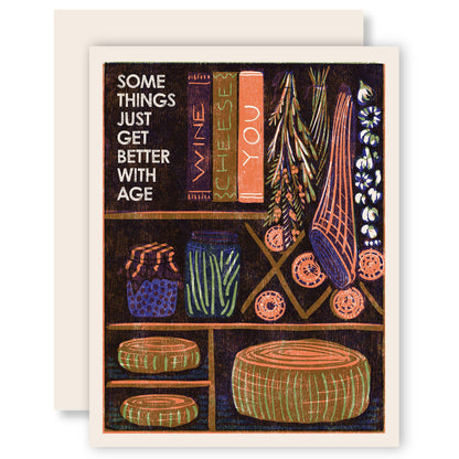 Birthday Greeting Card ~ Aging Well