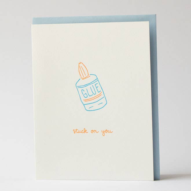 Romantic Greeting Card ~ Stuck On You