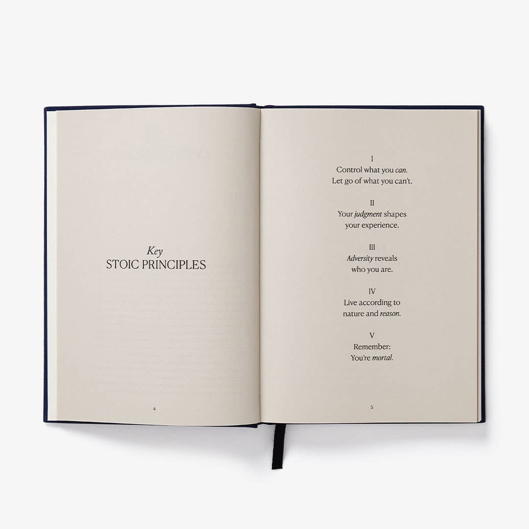 The Stoic Journal | 2-in-1 Philosophy Book & Journal