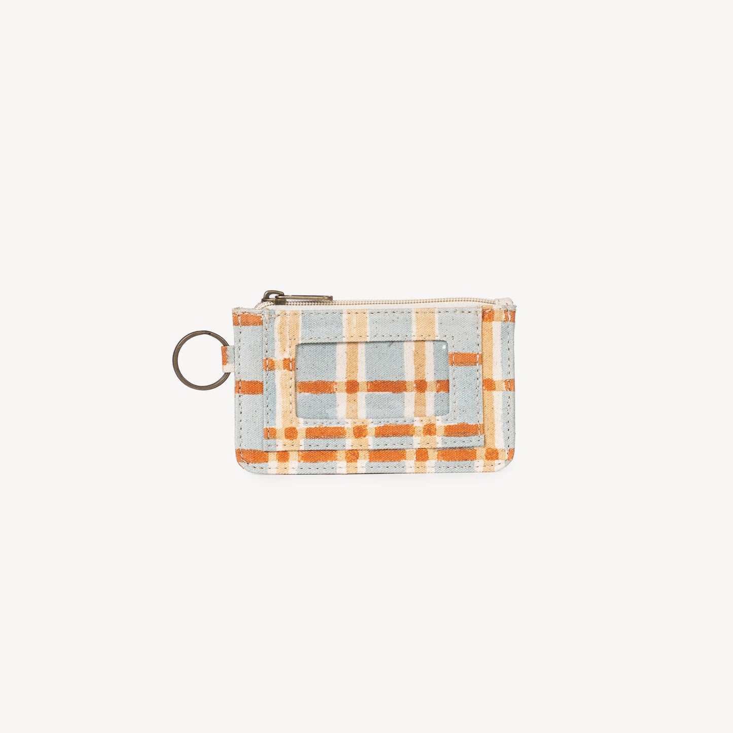 ID Pouch ~ Powder Plaid