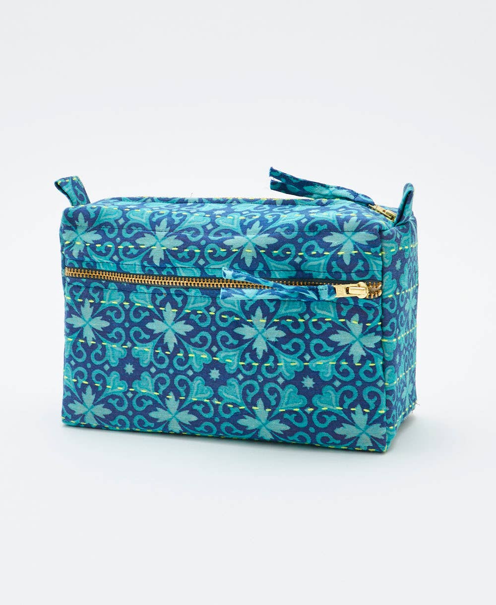 Medium Toiletry Bag ~ Lagoon