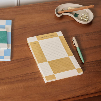 Weekly Productivity List Pad ~ Life Admin