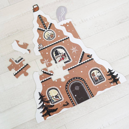 Floor Puzzle ~ Gingerbread House