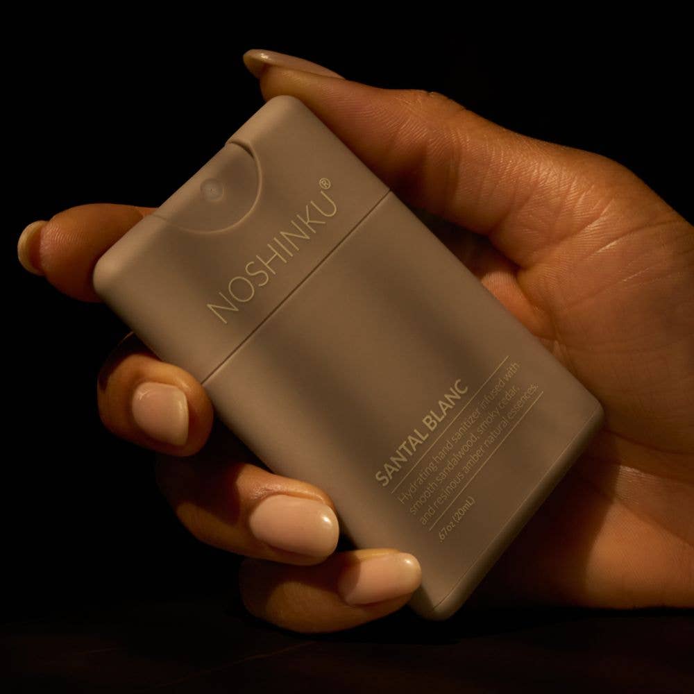 Refillable Pocket Sanitizer ~ Santal Blanc