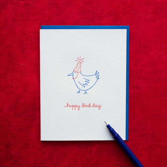 Birthday Greeting Card ~ Happy Bird Day