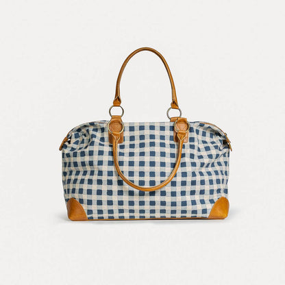 Malti Weekender ~ Indigo Gingham