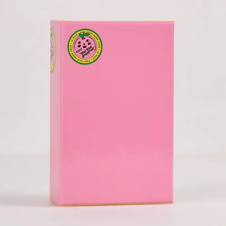 Round Puzzle (81 Pieces) ~ Flat Pink Grapefruit