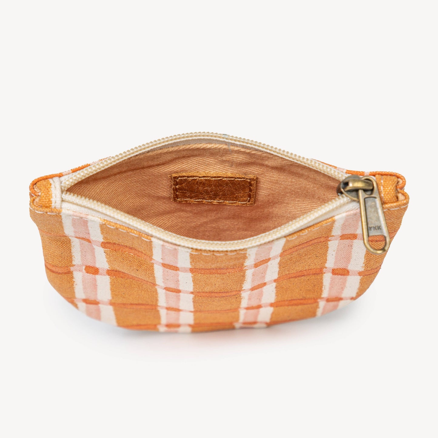 Half Moon Pouch ~ Ember Plaid