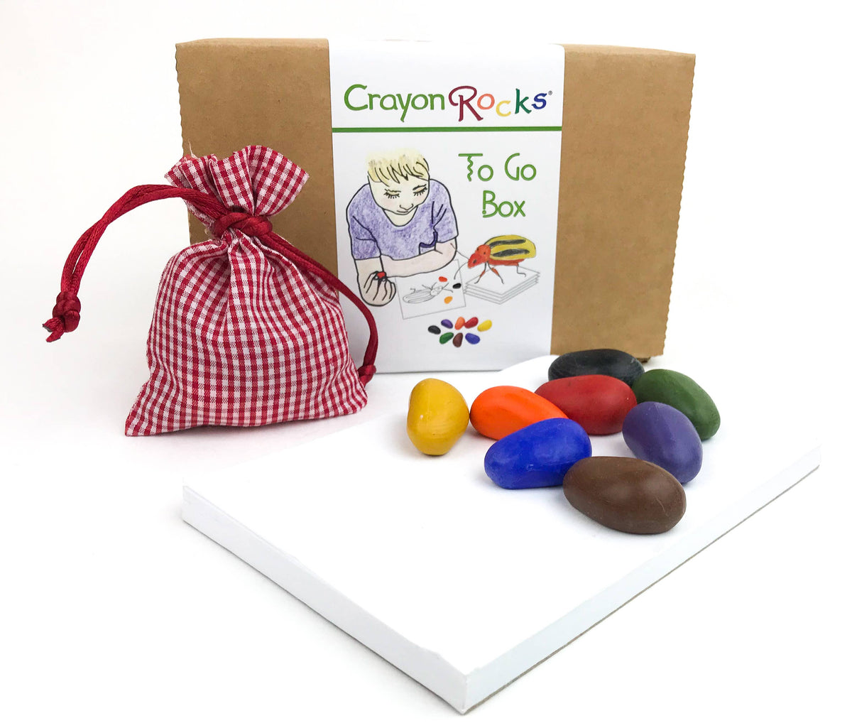To-Go Box ~ Crayons & Paper Set