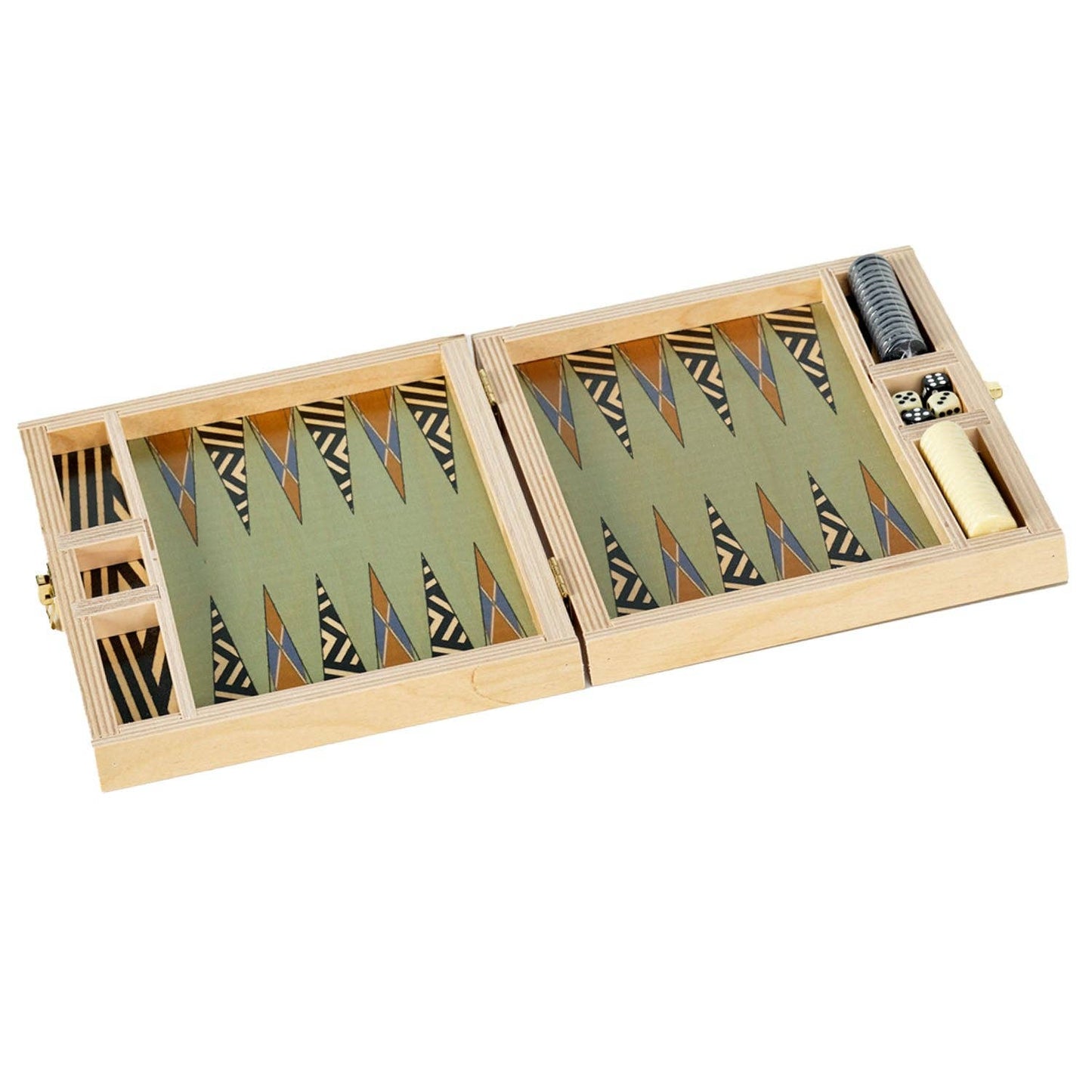 Travel Backgammon ~ Wallis Mustard