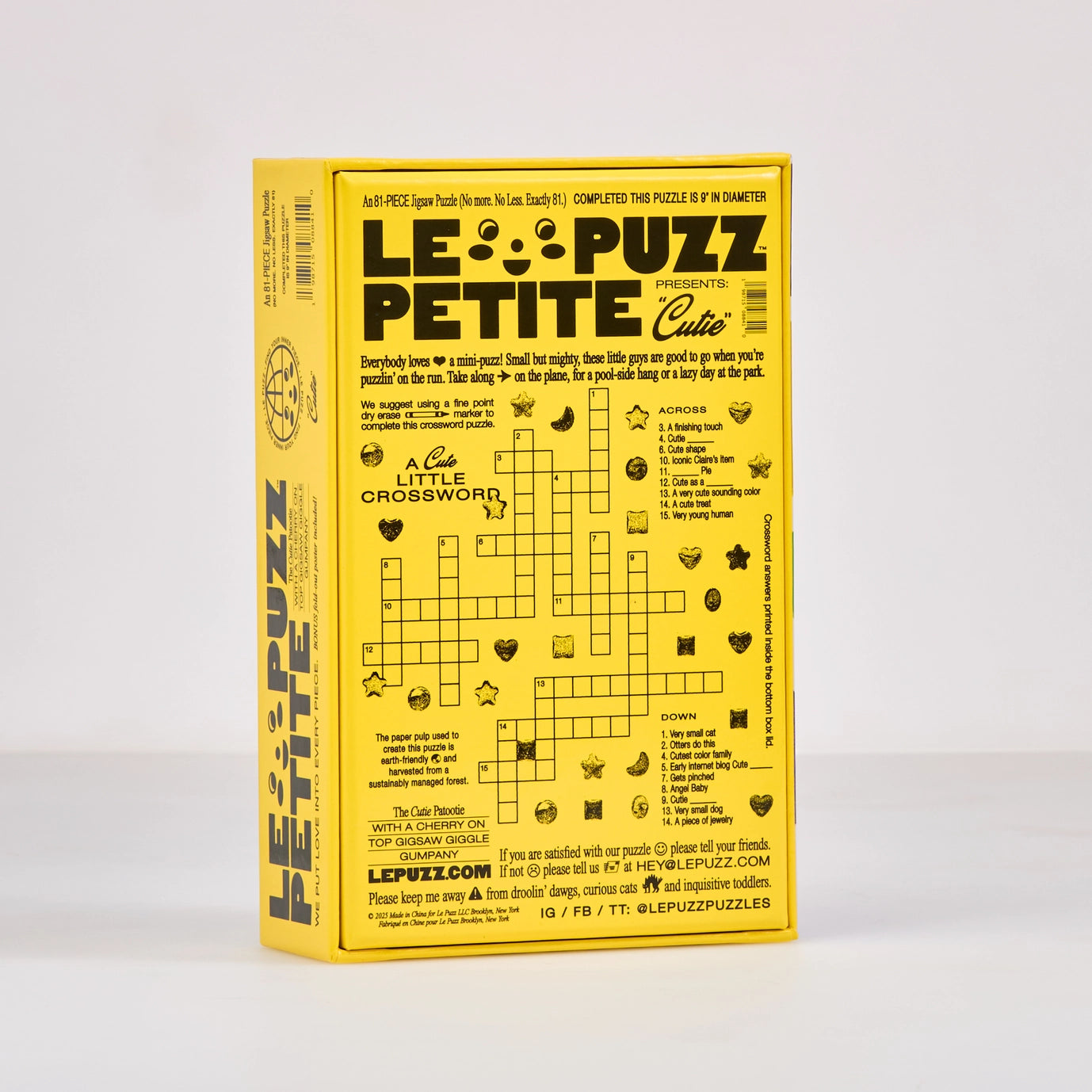 Round Puzzle (81 Pieces) ~ Cutie