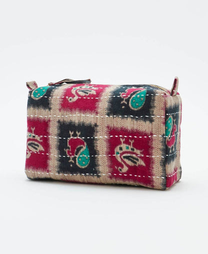 Medium Toiletry Bag ~ Bid of Fuchsia