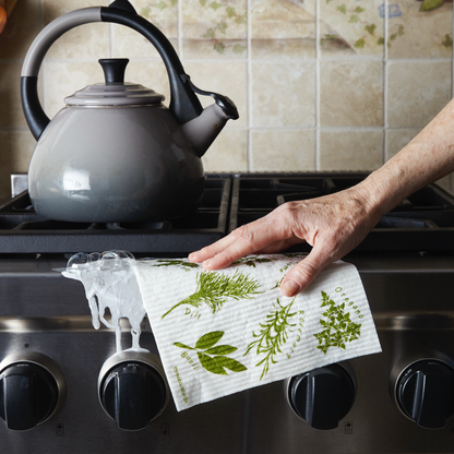 Swedish Dishcloth ~ Herbs