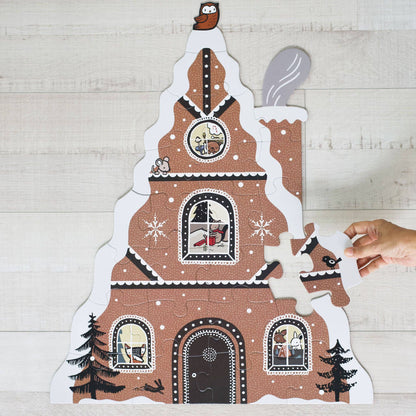 Floor Puzzle ~ Gingerbread House