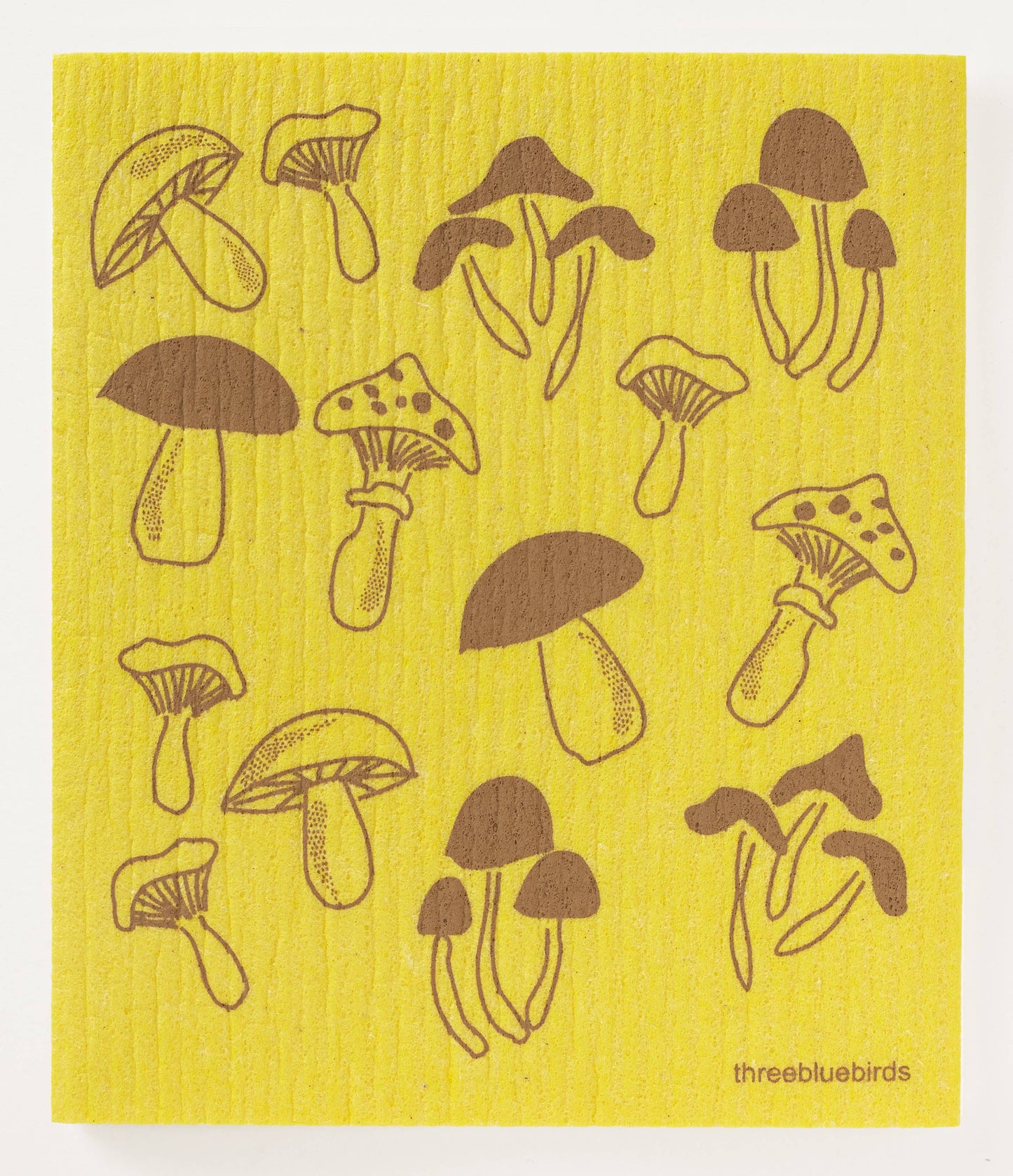 Swedish Dishcloth ~ Fungi