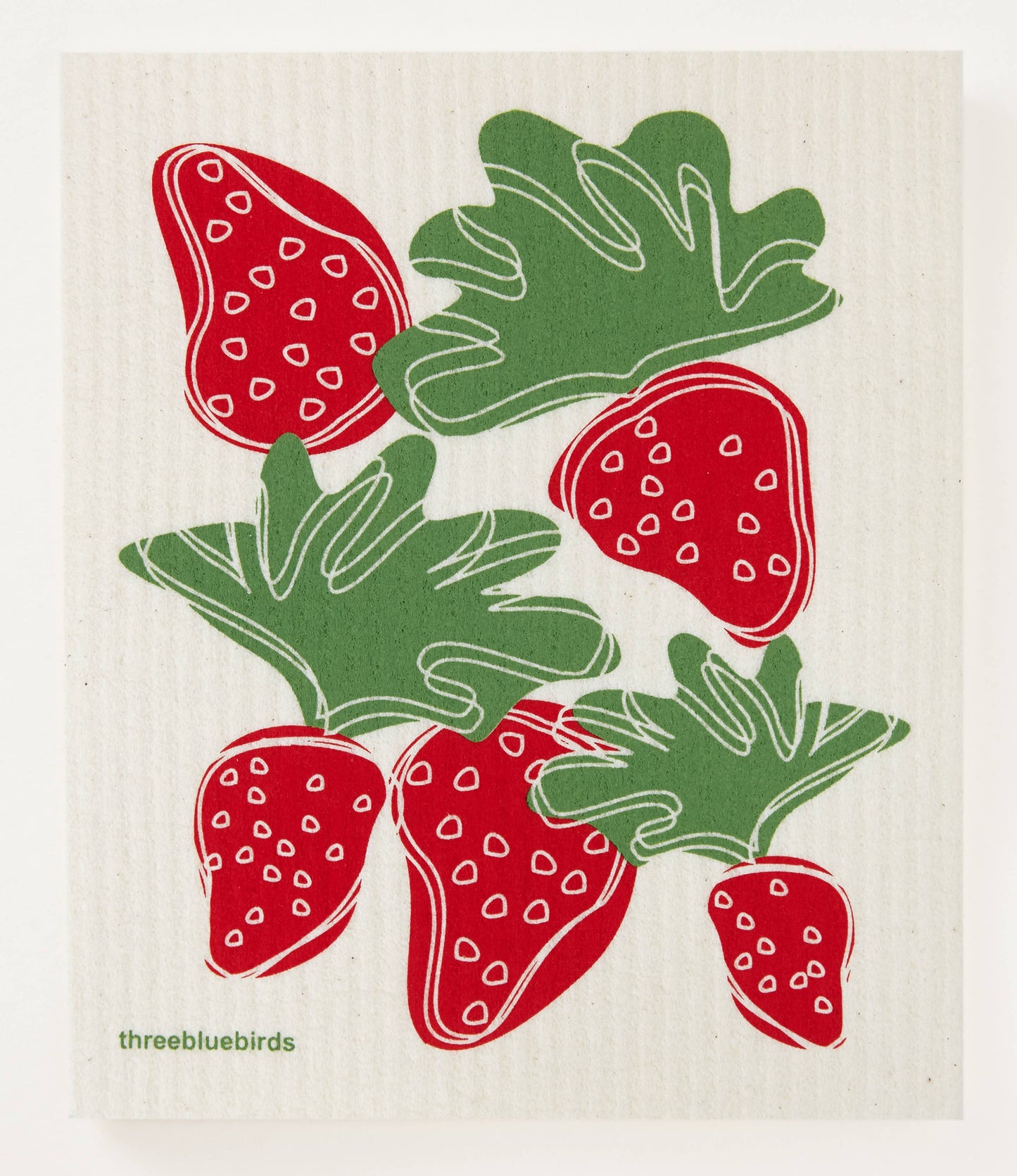 Swedish Dishcloth ~ Strawberries