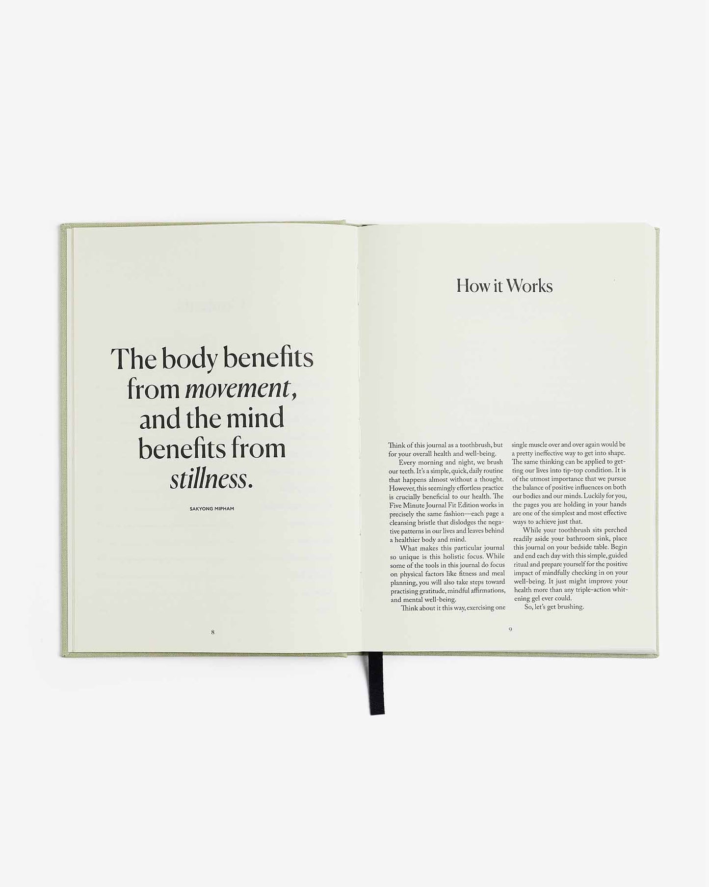 The Five Minute Journal ~ Fit Edition