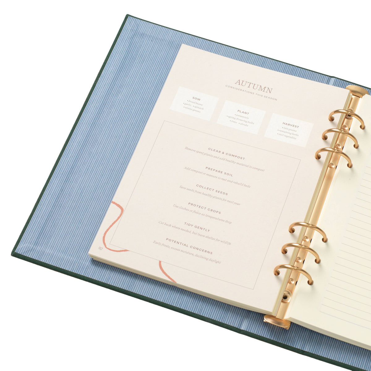 Garden Binder-Folio ~ Garden Trellis