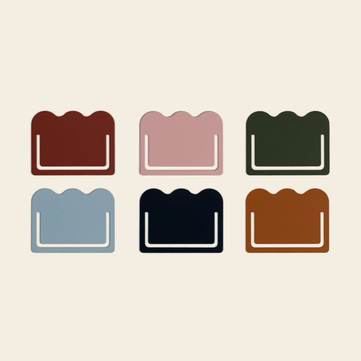 Metal Index Tabs ~ Cloud Multicolor