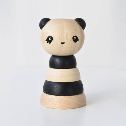Wooden Ring Stacker ~ Bears