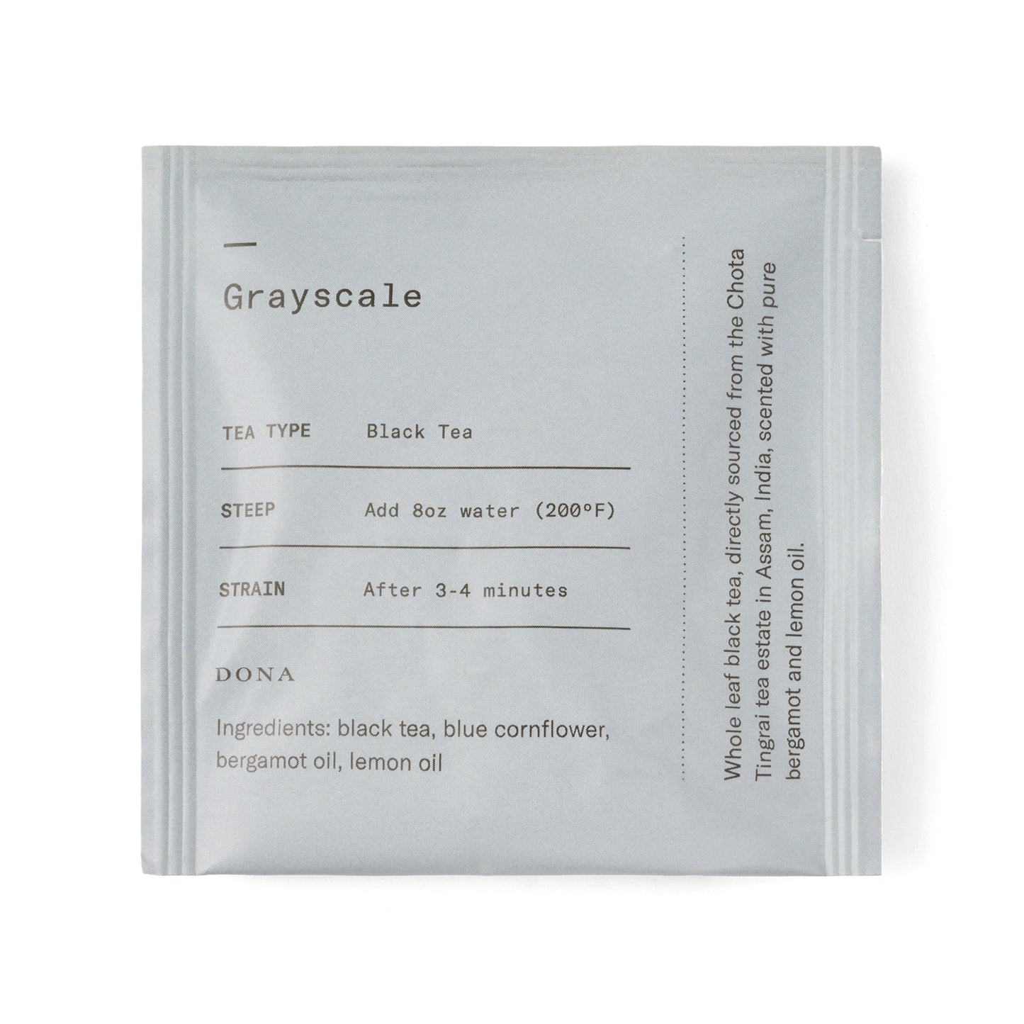 Black Tea ~ Greyscale