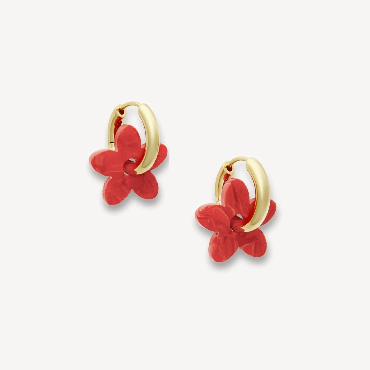 Earring Charm (Petite Flower) ~ Poppy