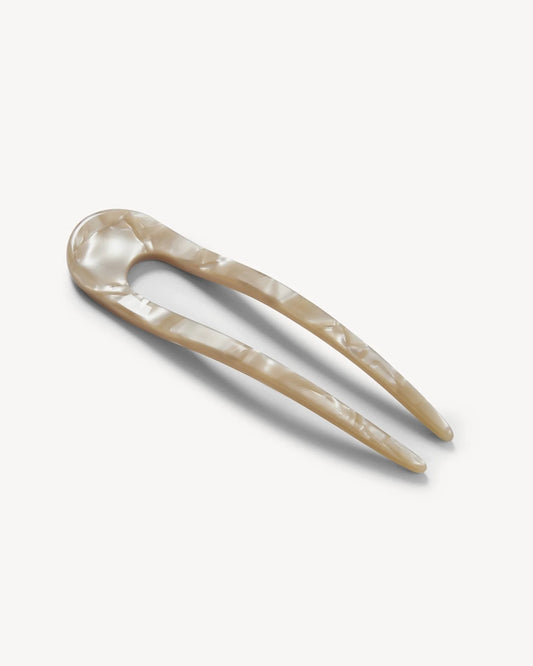 French Hairpin ~ Sand Shell