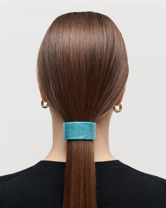 French Pony Barrette ~ Jadeite