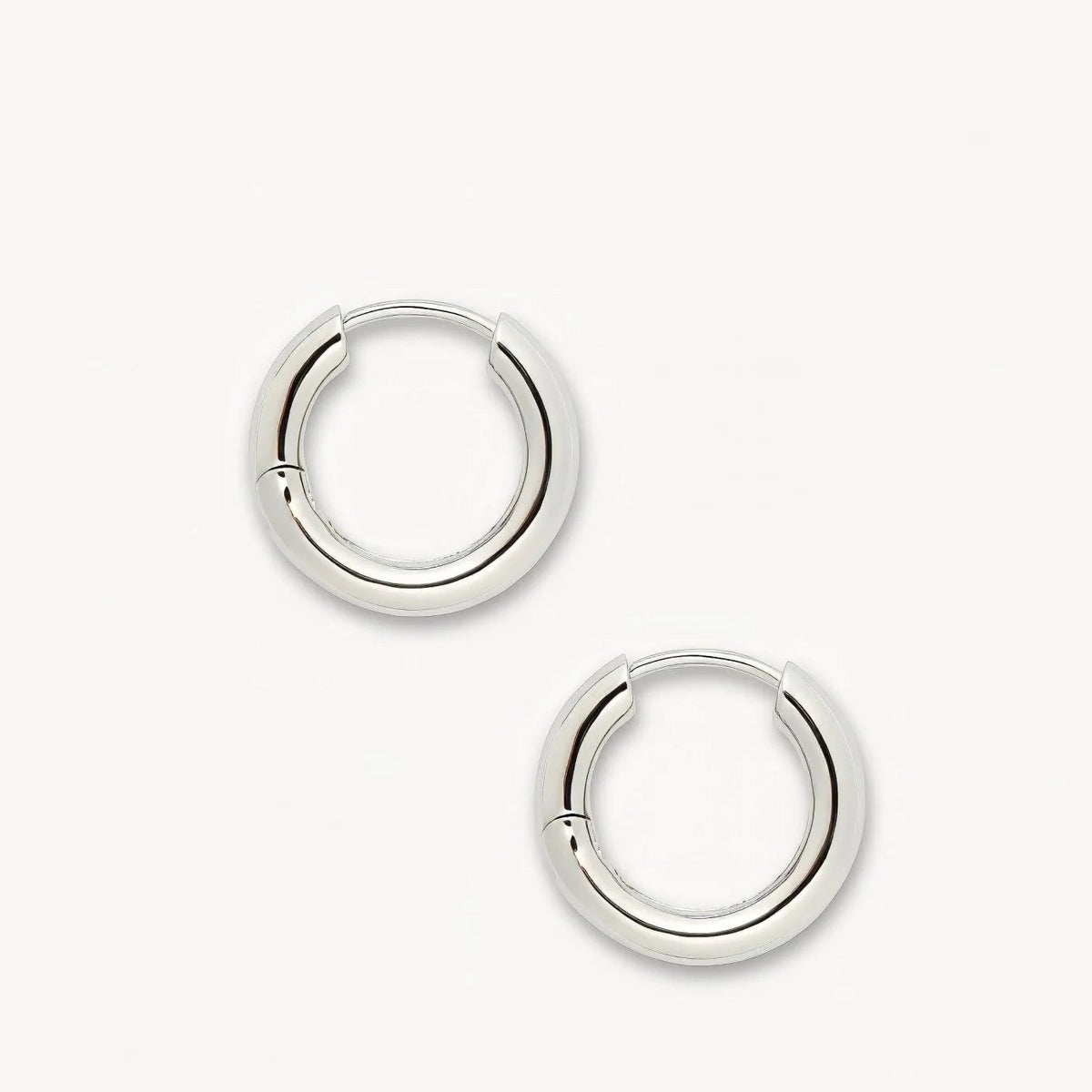 Petite Hoops ~ Silver