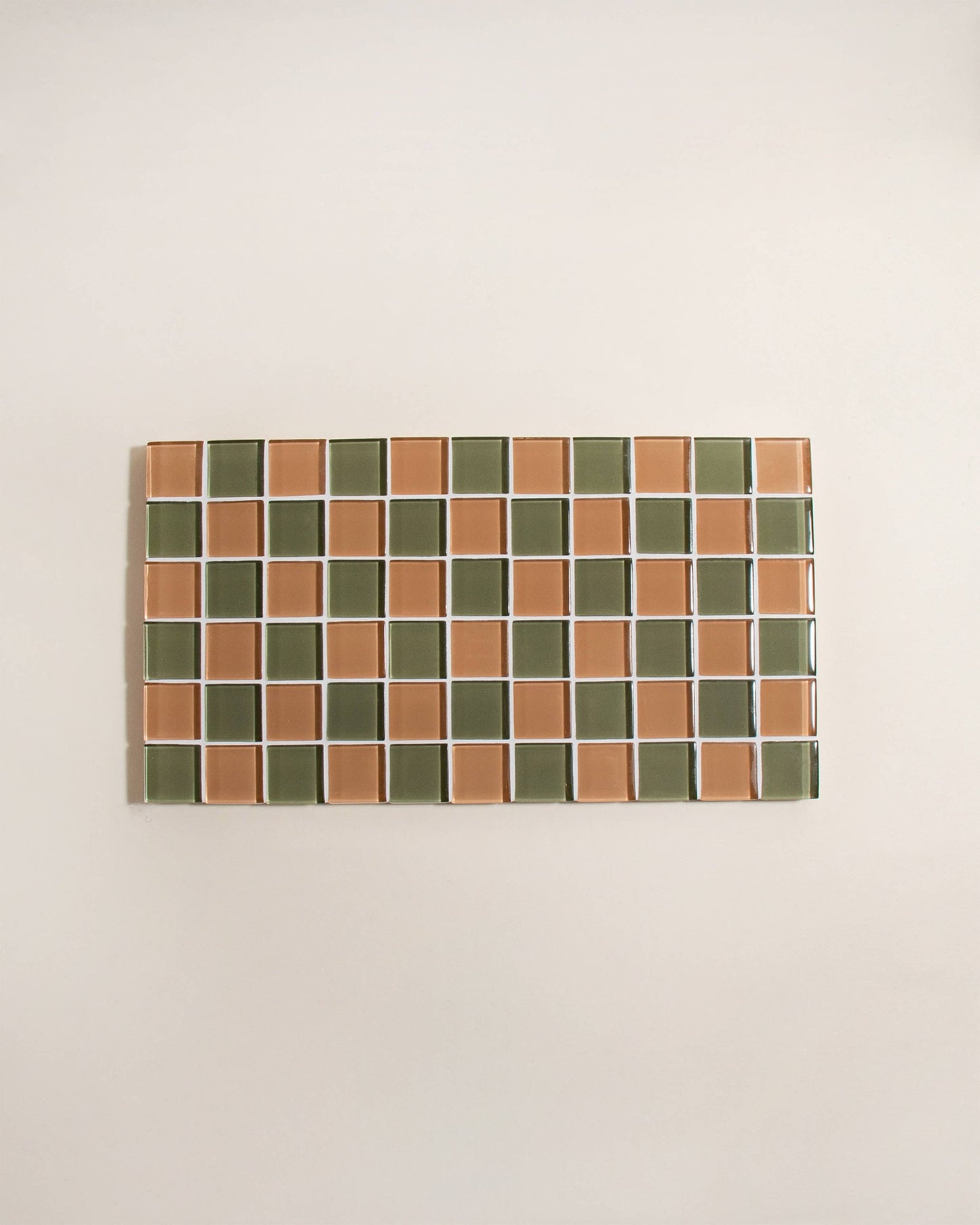 Rectangular Glass Tile Tray ~ I Olive You