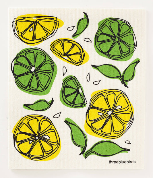 Swedish Dishcloth ~ Lemon Lime