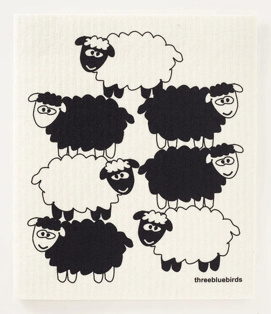 Swedish Dishcloth ~ Sheep
