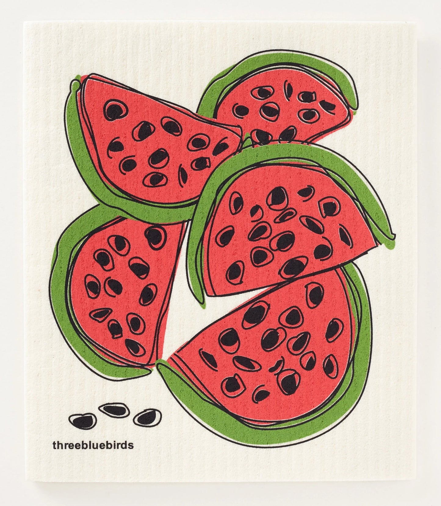 Swedish Dishcloth ~ Watermelon