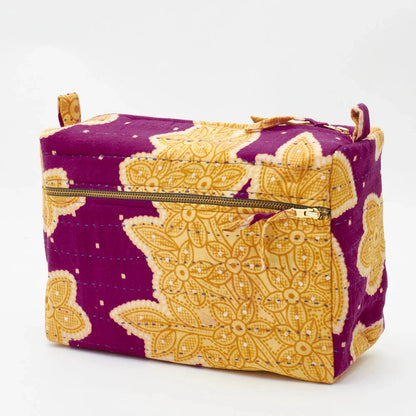 Large Toiletry Bag ~ Flowers