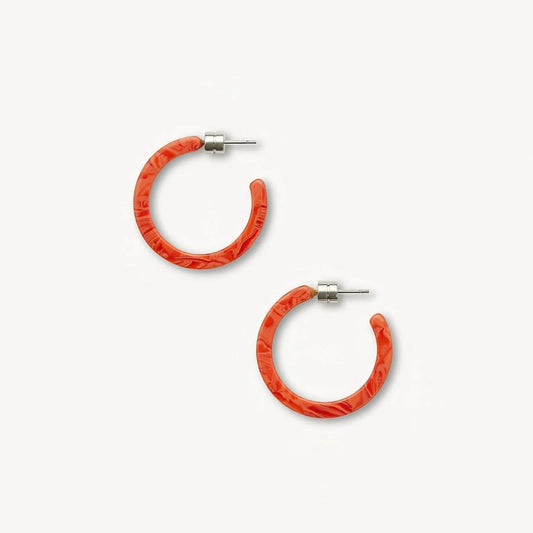 Mini Hoops ~ Poppy