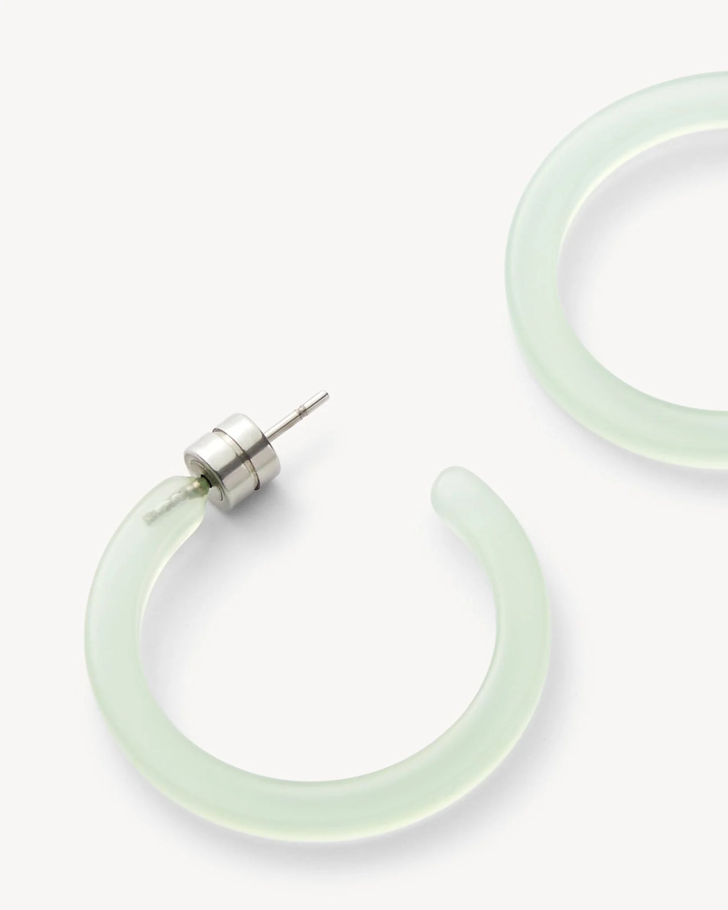 Mini Hoops ~ Sea Glass