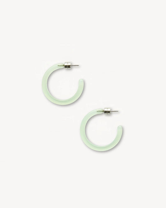 Mini Hoops ~ Sea Glass